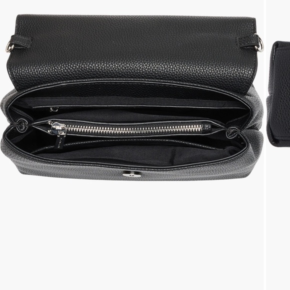 Tahari Black Satchel Bag NEW - Picture 7 of 9